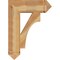 Ekena Millwork Westlake Arts & Crafts Rough Sawn Bracket, Western Red Cedar, 6"W x 22"D x 30"H BKT06X22X30WTL03RWR - alternate 3